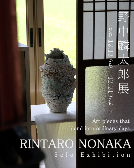 RINTARO NONAKA Solo Exhibition / 野中麟太郎展