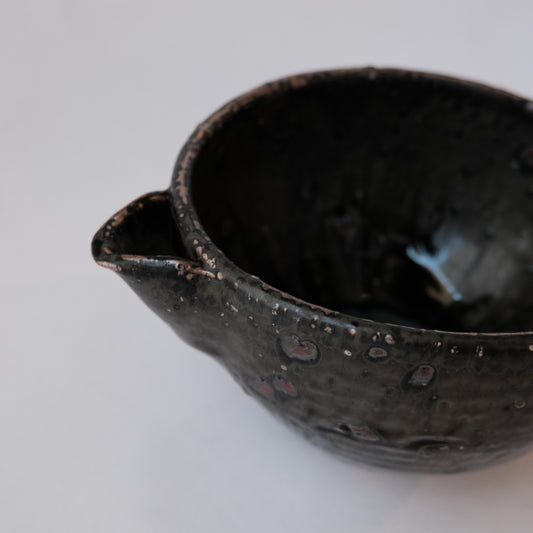 SHOHEI ONO - KUROGESHO LIPPED BOWL / KATAKUCHI