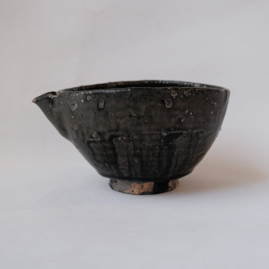 SHOHEI ONO - KUROGESHO LIPPED BOWL / KATAKUCHI