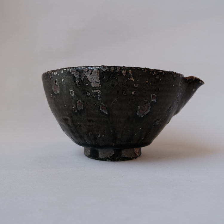 SHOHEI ONO - KUROGESHO LIPPED BOWL / KATAKUCHI